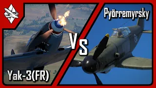 Yak-3(FR) vs. Pyörremyrsky (Rematch) | Duel | War Thunder