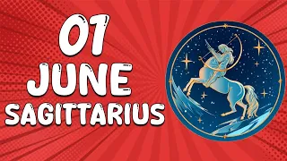 😰 WARNING🚨SOMETHING IS COOKING❌ SAGITTARIUS ♐ June 1, 2024 ♐ HOROSCOPE FOR TODAY