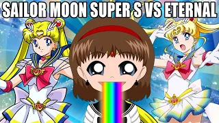 OLD VS NEW! Sailor Moon Super S vs Sailor Moon Eternal!