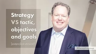 Strategy vs. Tactics, Objectives & Goals (extended version)