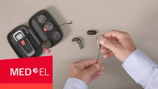 كيفية التعامل مع معالج الصوت SONNET 2 : تغيير غطاء الملف والكابل | ميدال MED-EL