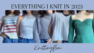 Everything I knit in 2023 ~ Try-on, pattern inspo, My favourite things knitwear, kutovakika