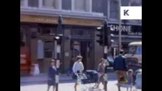 1960s Brixton London, Street Scenes, Shops, Bobbies - Rare Colour Home Movies