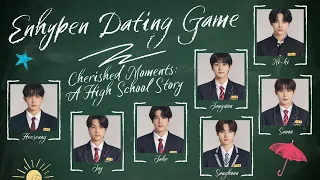 Enhypen Dating Game | Cherished Moments: A High School Story | STORY Version | KPOP DATING GAMES
