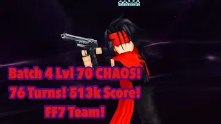 DFFOO GL: Batch 4 Lvl 70 CHAOS (FF7: Vincent, Cloud, Aerith)