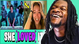 HARRY MACK MADE HER CRY! | Musical Duo and Rapper AMAZE Omegle (REACTION)