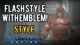 DCUO | Flash Style with Emblem!