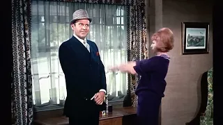 BEWITCHED - Uncle Arthur, Endora, Samantha, Darrin & Tabitha; Season 3, Episode 6, October 19, 1966;