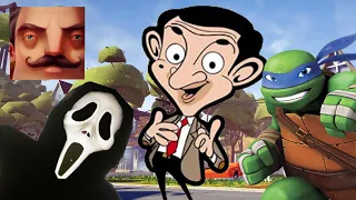Hello Neighbor - New Neighbor Big Mr Bean TMNT LEO Ghostface History Gameplay Walkthrough