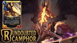 Undoubted Camphor - Zoe & Pantheon Fated Deck - Legends of Runeterra A Curious Journey Gameplay