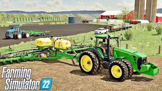 Brand New $300,000 Planting Setup! Farming Simulator 22 (Roleplay)