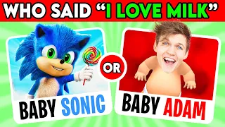 Can You Guess WHO SAID IT!? (POPPY PLAYTIME CHAPTER 3 vs FNAF vs SONIC!)