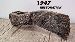 Restoring a Vintage ax from 1947 - One-of-a-Kind Project