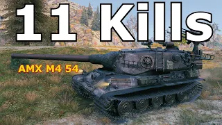 World of Tanks AMX M4 mle. 54 - 11 Kills 7,4K Damage