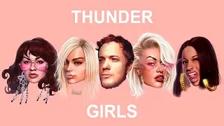 Girls vs. Thunder - Imagine Dragons & Rita Ora, Bebe Rexha, Charli XCX & Cardi B | MASHUP