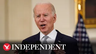 Live: Joe Biden gives update on Covid surge response