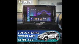 Teyes CC3: Toyota Yaris Corss 2020. Обзор установки магнитолы