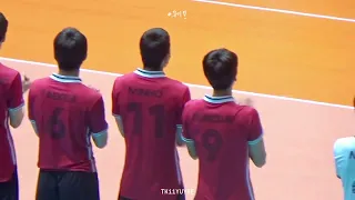 [2022.08.14] AVC컵 남자배구대회 𖤐 🇰🇷 vs 🇧🇭 입장