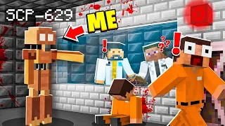I Became SCP-629 in MINECRAFT! - Minecraft Trolling Video