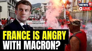 France Protests | Emmanuel  Macron Addressed  France Amid Pension Protests | France News | News18
