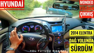 2014 HYUNDAİ ELANTRA ELİTE DAĞ YOLU SÜRÜŞ | 1.6 136HP |YOL TUTUŞU NASIL?|OTOMATİK VİTES PERFORMANSI