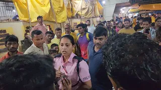 Chaos At Mapusa Market After A Ladies Purse Was Snatched!!!