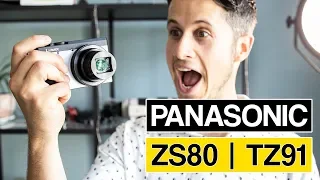 Panasonic ZS80 | TZ91 compact travel camera with selfie display