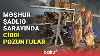 Məşhur şadlıq sarayında yoxlamalar aparıldı