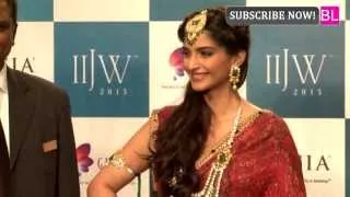 Sonam Kapoor at the Grand Finale Of IIJW 2013