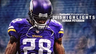 Adrian Peterson || 2015 Highlights