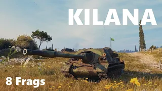 KILANA One of the new Polish monsters 6K DMG 8 Frags - world of tanks complete 4K