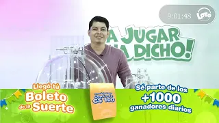 Sorteo LOTO 9:00 PM, Miércoles 09 de Agosto del 2023