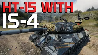 HT-15 with IS-4! Easy-peasy! | World of Tanks