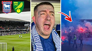 IPSWICH TOWN VS NORWICH CITY | 2-2 | CRAZY ATMOSPHERE & TEARS AS THE 14 YEAR CURSE CONTINUES!!!