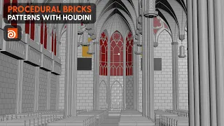 Procedural Bricks with Houdini