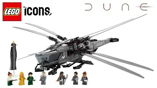 LEGO® ICONS Dune Atreides Royal Ornithopter (10327) - Speed build