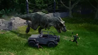 Jurassic World Evolution — трейлер анонса