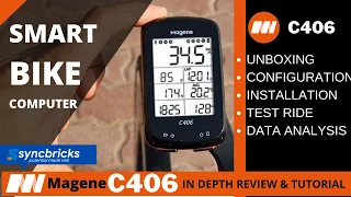 Magene C406 Review and Guide :  Smart GPS Bike Compute