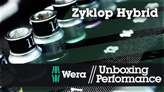 Wera | 8006 SC 1 Zyklop Hybrid-Knarrensatz | Performance