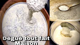 Dêguê a base de yaourt naturel fait maison