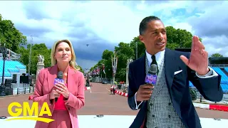 Behind the scenes look at open-air concert at Buckingham Palace l GMA