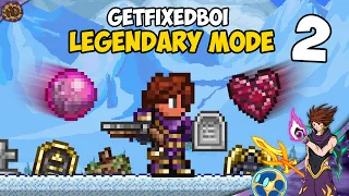 Terraria LEGENDARY MODE but it's GETFIXEDBOI! #2