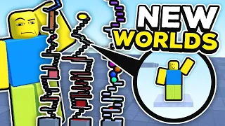 Adding WORLDS To The SMALLEST Game on Roblox