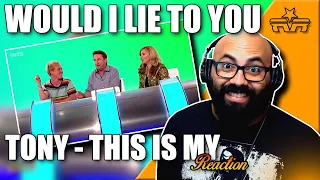 Tony - David's LEGO play pal, Claudia's handyman, Rhod's band mate? - Would I Lie to You? |REACTION|