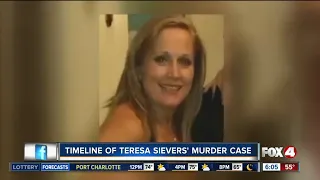 Timeline of the Teresa Sievers murder case