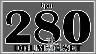 280 bpm ROCK DRUM SET