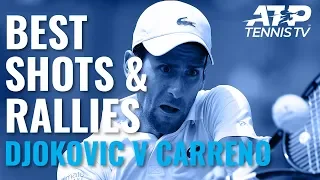 Best Shots & Great Rallies: Djokovic v Carreno Busta | Cincinnati 2019