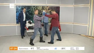 Дмитрий Талабуев показал русский стиль кулачного боя