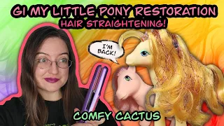 My Little Pony G1 Hair Straightening Restoration