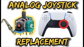 Analog Joystick Replacement For PS5 DualSense Controller DIY (Soldering)